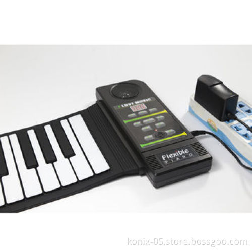 Factory wholesale roll up piano with electric keyboard